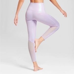 Joy Lab High Rise Shimmer Mesh Leggings